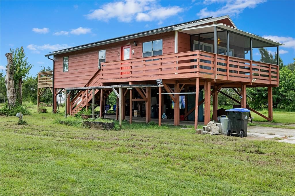 Backyard, Exterior, Facade, None