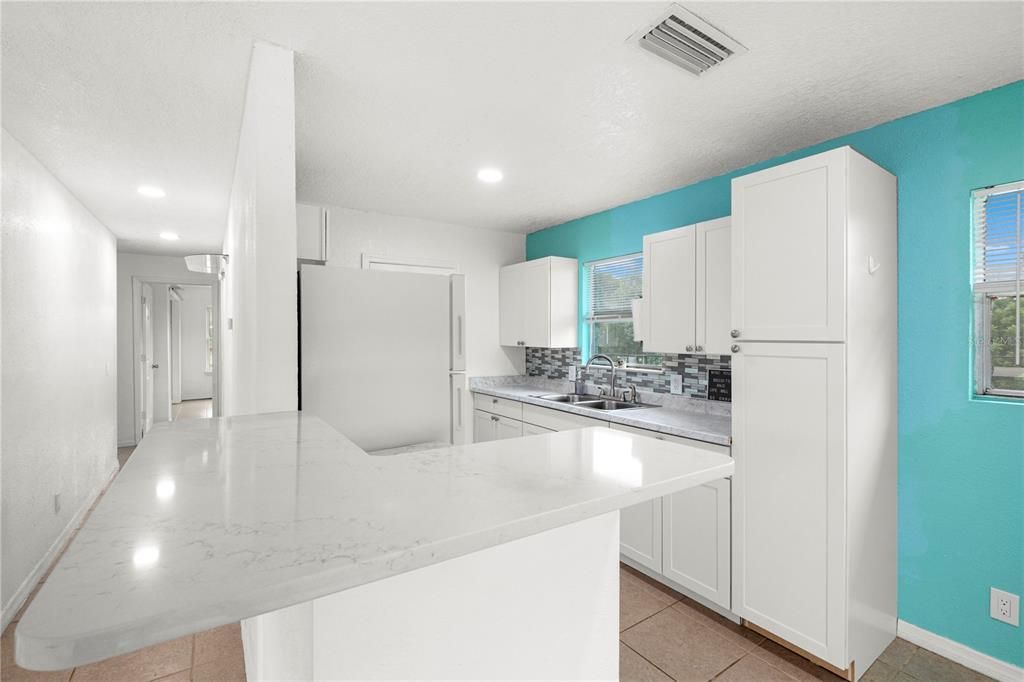 Interior, Kitchen, Recessed Lighting