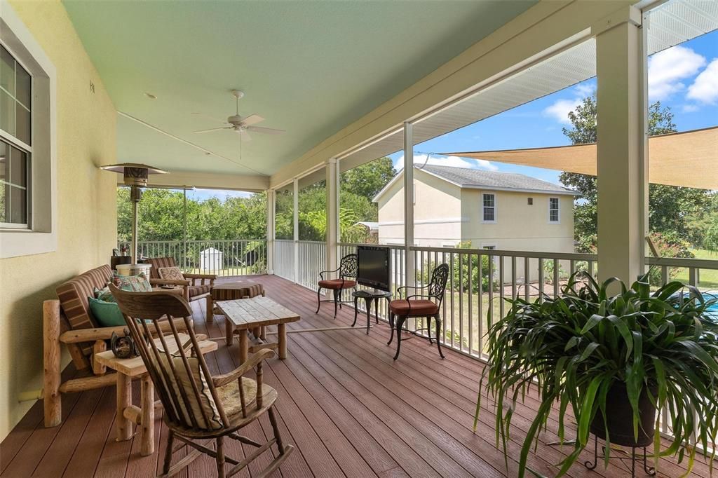 Exterior, Interior, Sun Room, Wood Texture Flooring