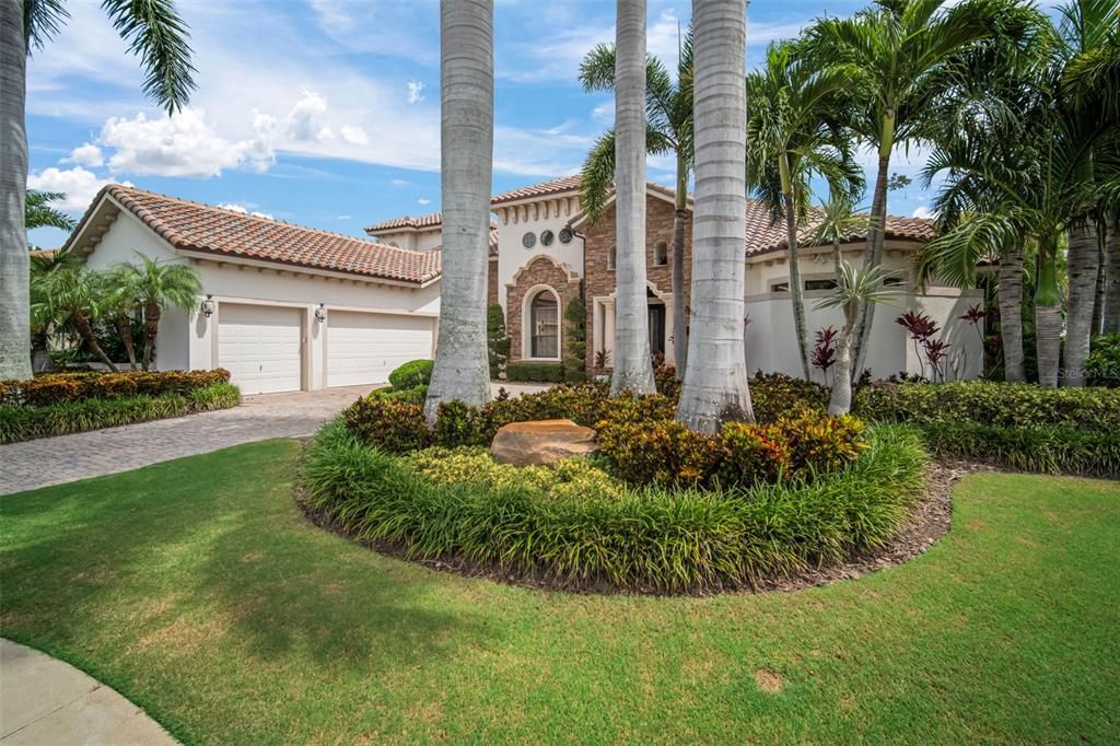 Attached, Backyard, Exterior, Facade, Spanish Mediterranean
