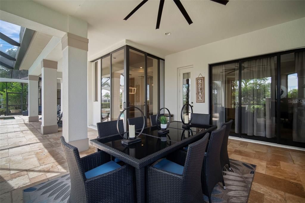 Dining room, Exterior, Glass Ceilings, Interior, Sun Room