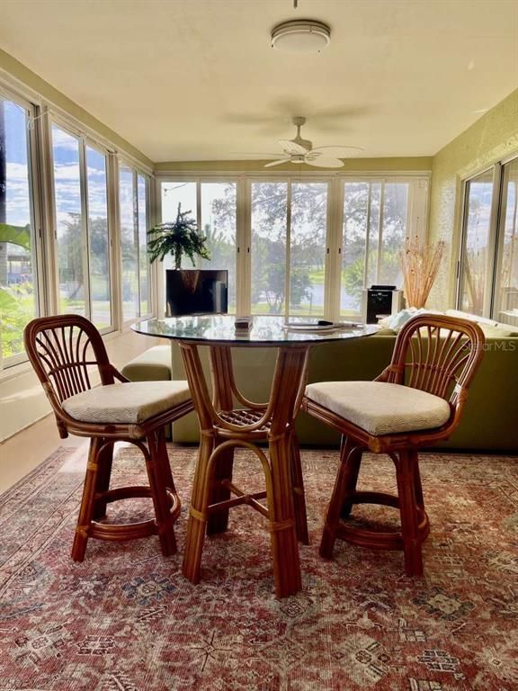 Dining room, Interior, Sun Room