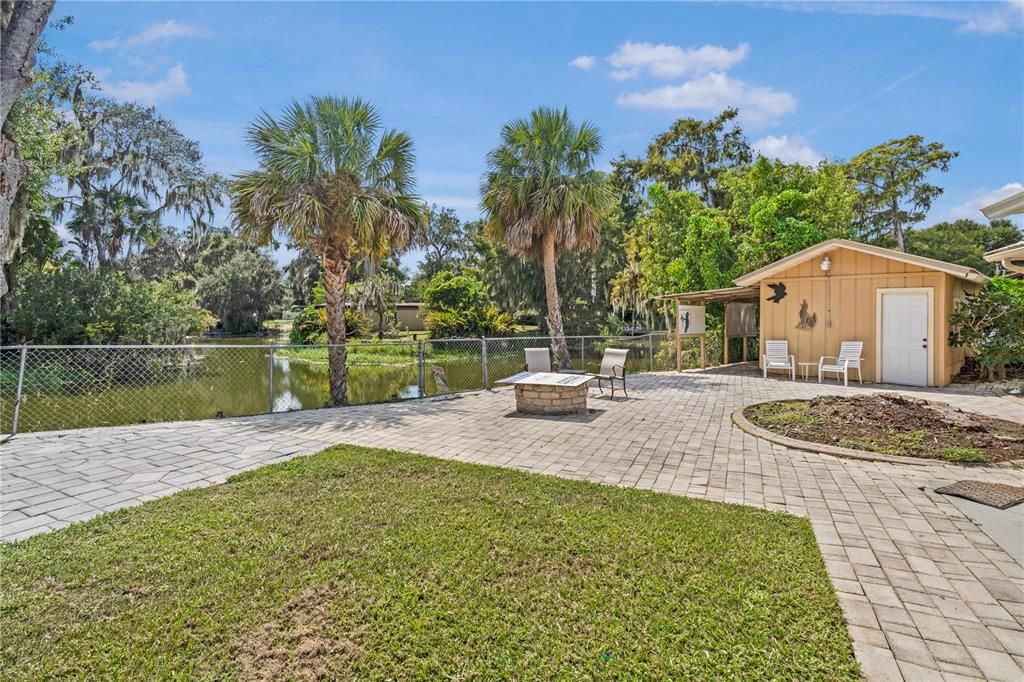 Backyard, Exterior, Water