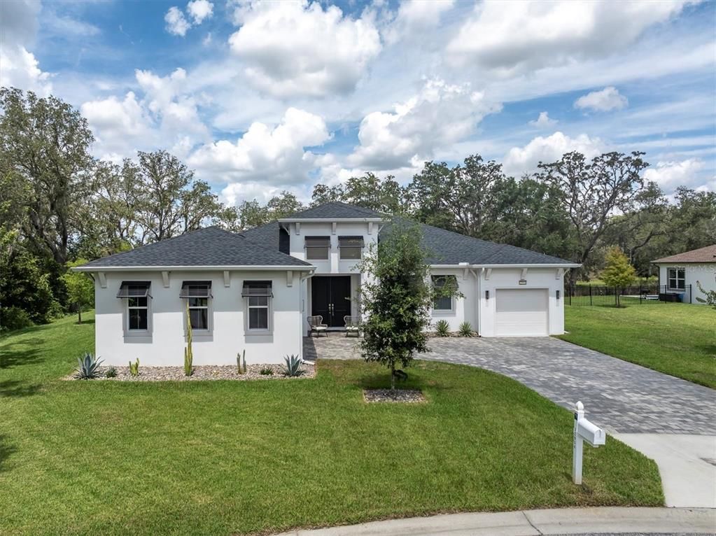 Attached, Backyard, Exterior, Facade, Ranch