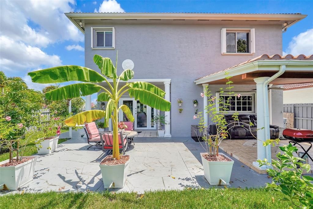 Backyard, Exterior