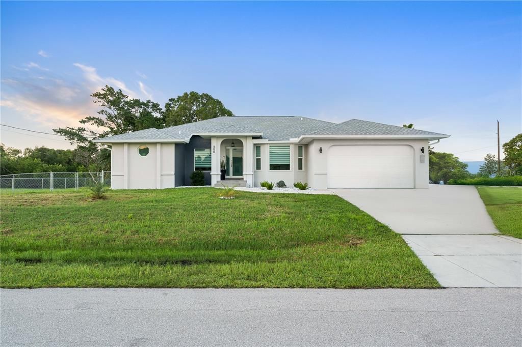 Attached, Backyard, Exterior, Facade, Ranch