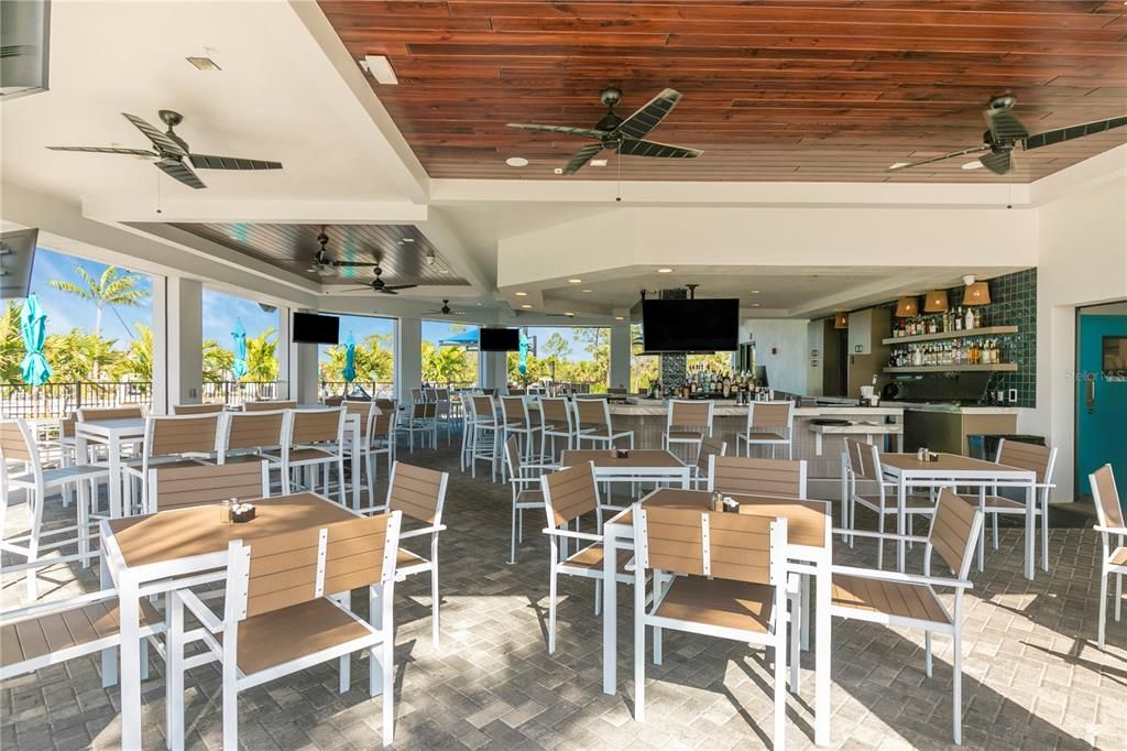 Dining room, Interior, Recessed Lighting, Wooden Ceilings
