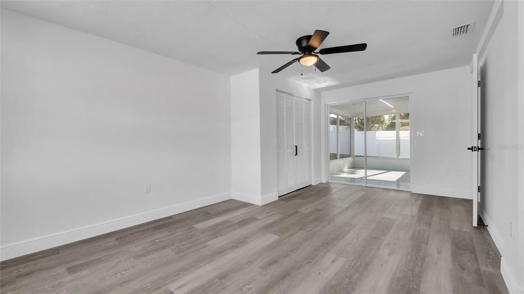 Empty room, Interior, Wood Texture Flooring