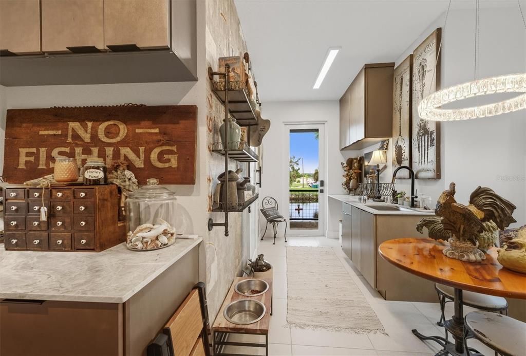 Interior, Kitchen, Pendant Lights, Recessed Lighting