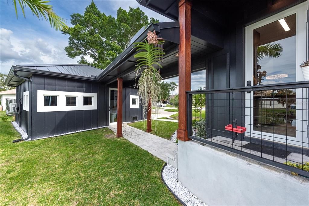 Backyard, Exterior