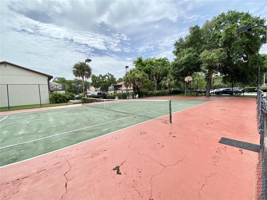 Exterior, Tennis Courts
