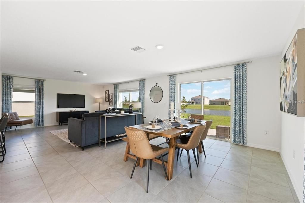 Dining room, Interior, Living room, Recessed Lighting, Water