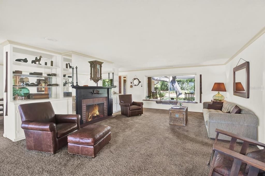 Fireplace, Interior, Living room