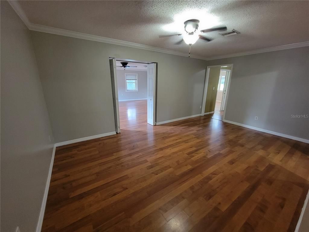 Empty room, Interior, Wood Texture Flooring