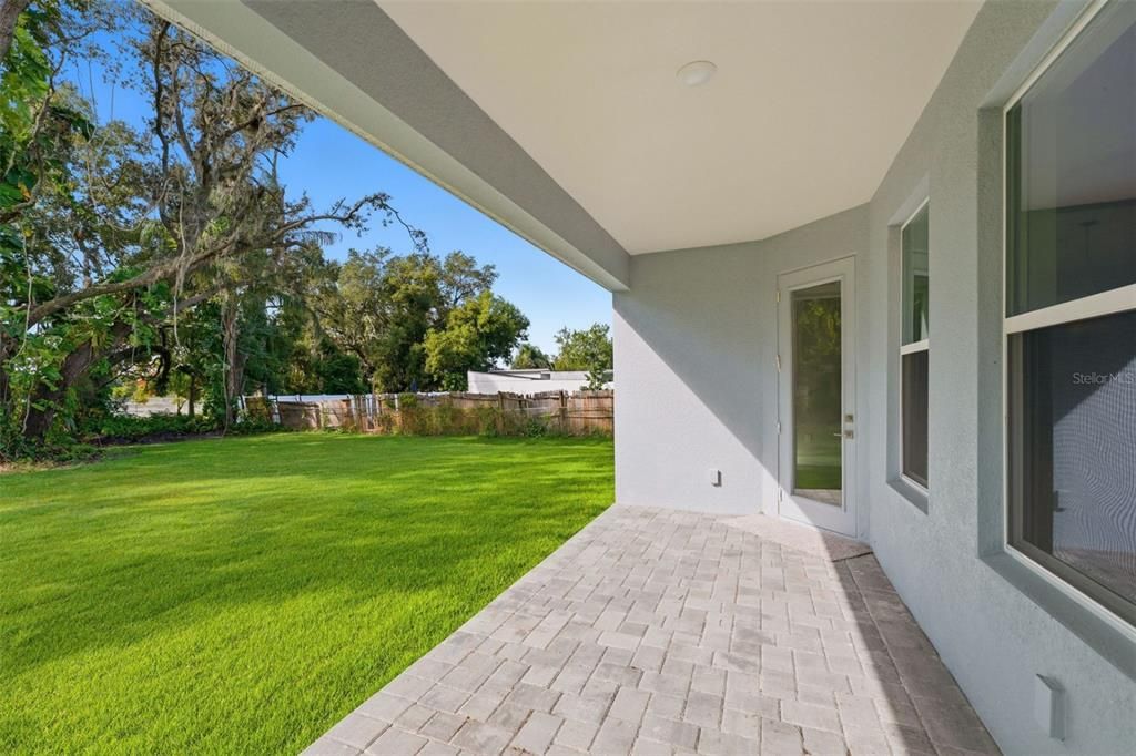 Backyard, Exterior