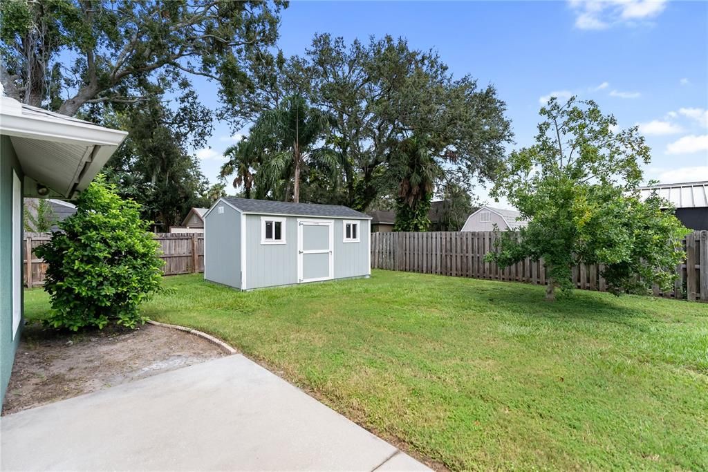 Backyard, Exterior