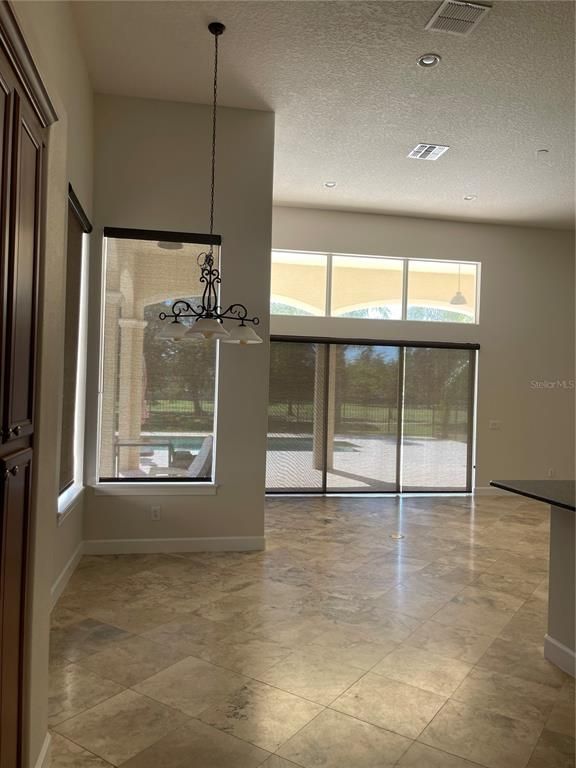 Empty room, Interior, Pendant Lights, Recessed Lighting