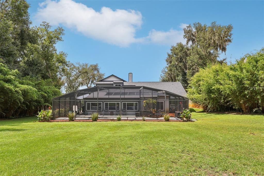 Backyard, Exterior