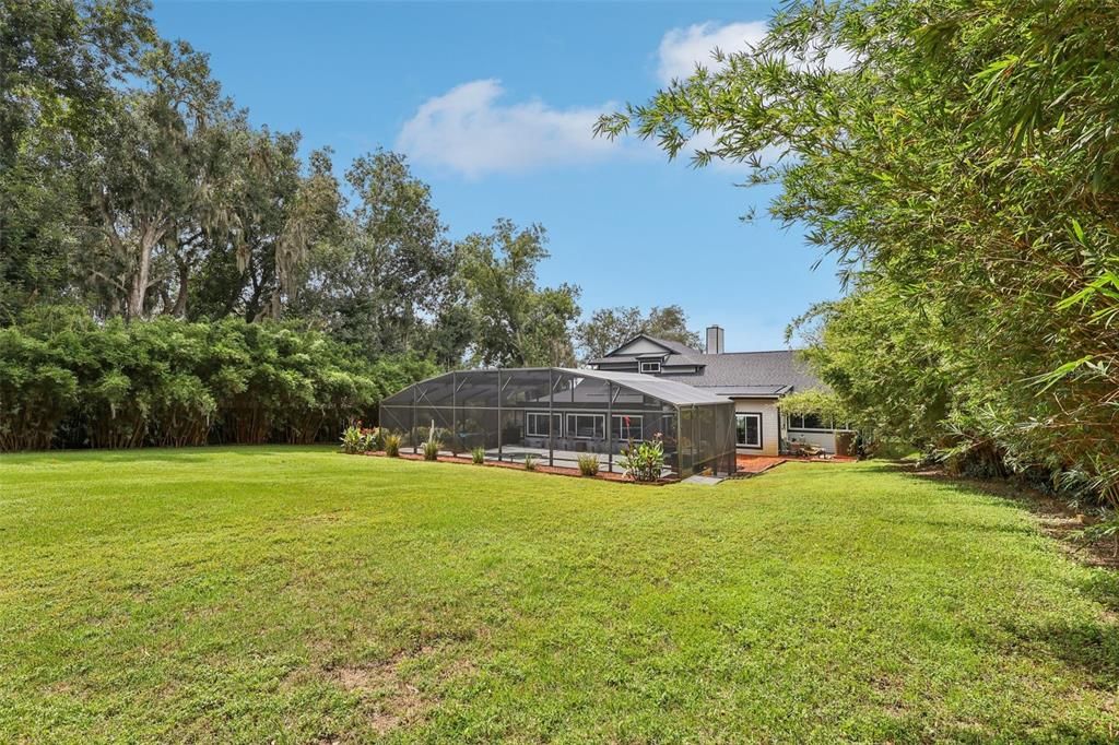Backyard, Exterior