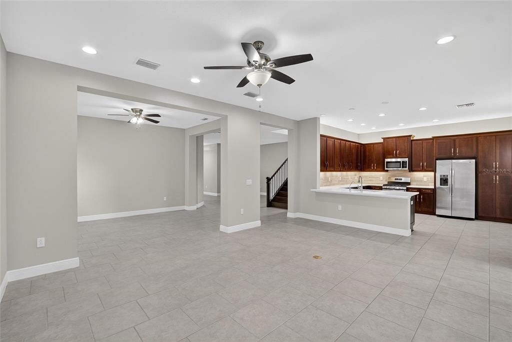 Interior, Kitchen, Recessed Lighting