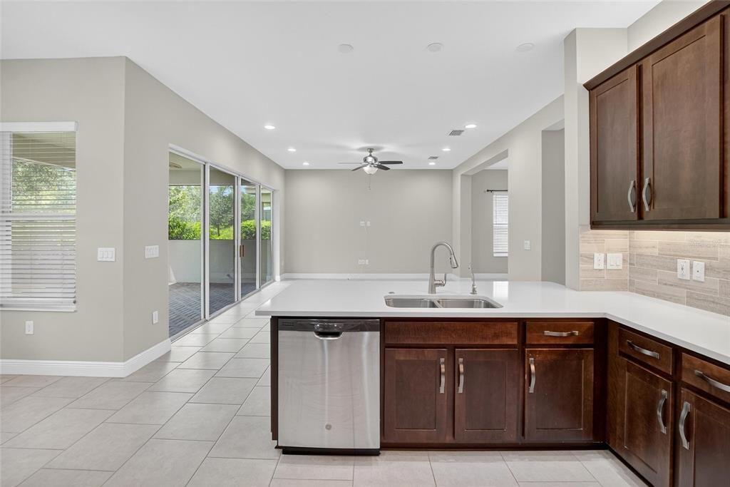 Interior, Kitchen, Recessed Lighting