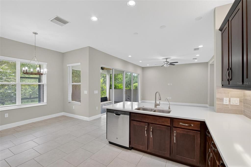 Interior, Kitchen, Pendant Lights, Recessed Lighting