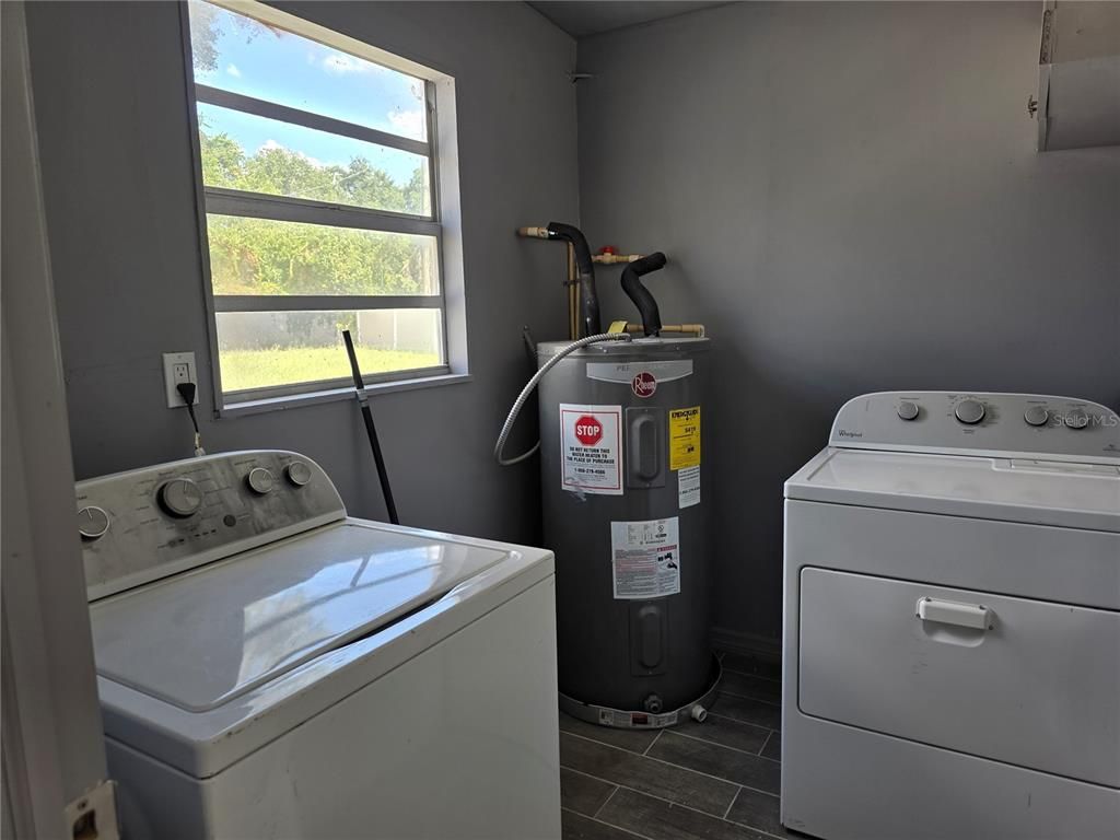 Interior, Washer