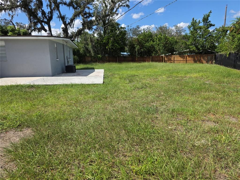 Backyard, Exterior