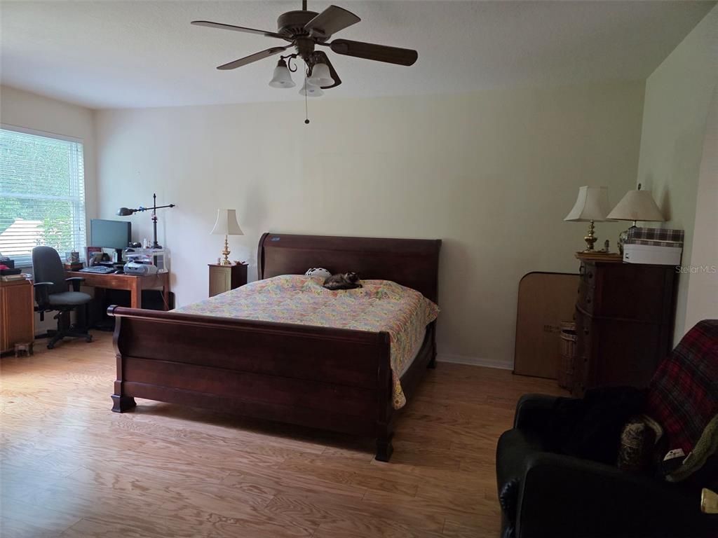 Bedroom, Home Office, Interior, Wood Texture Flooring