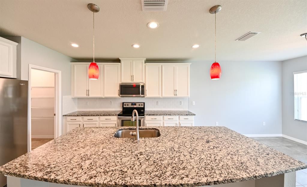 Interior, Kitchen, Pendant Lights, Recessed Lighting