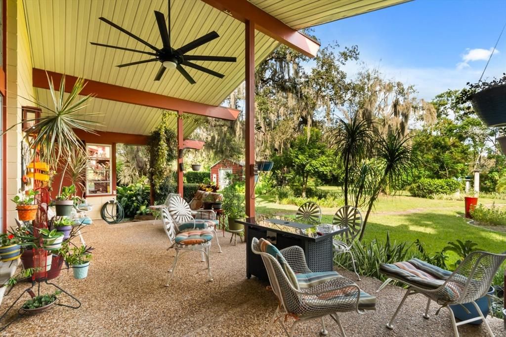 Backyard, Exterior