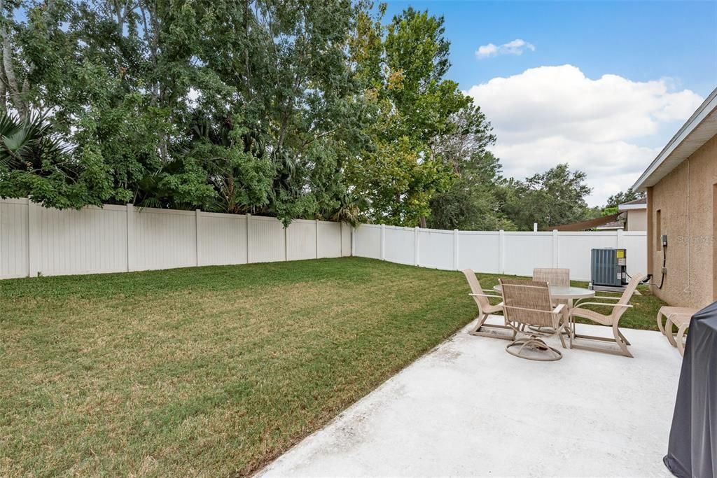 Backyard, Exterior