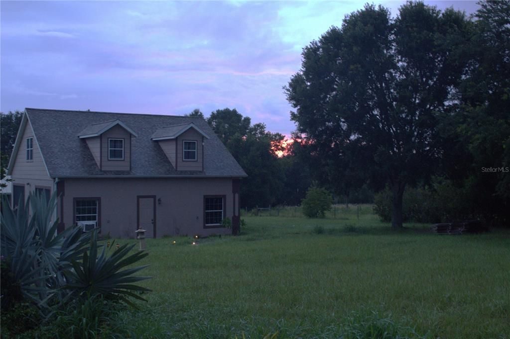 Backyard, Exterior