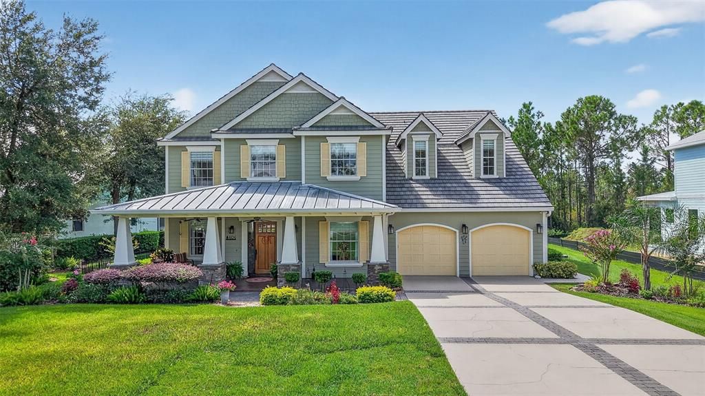 Attached, Exterior, Facade, Farmhouse