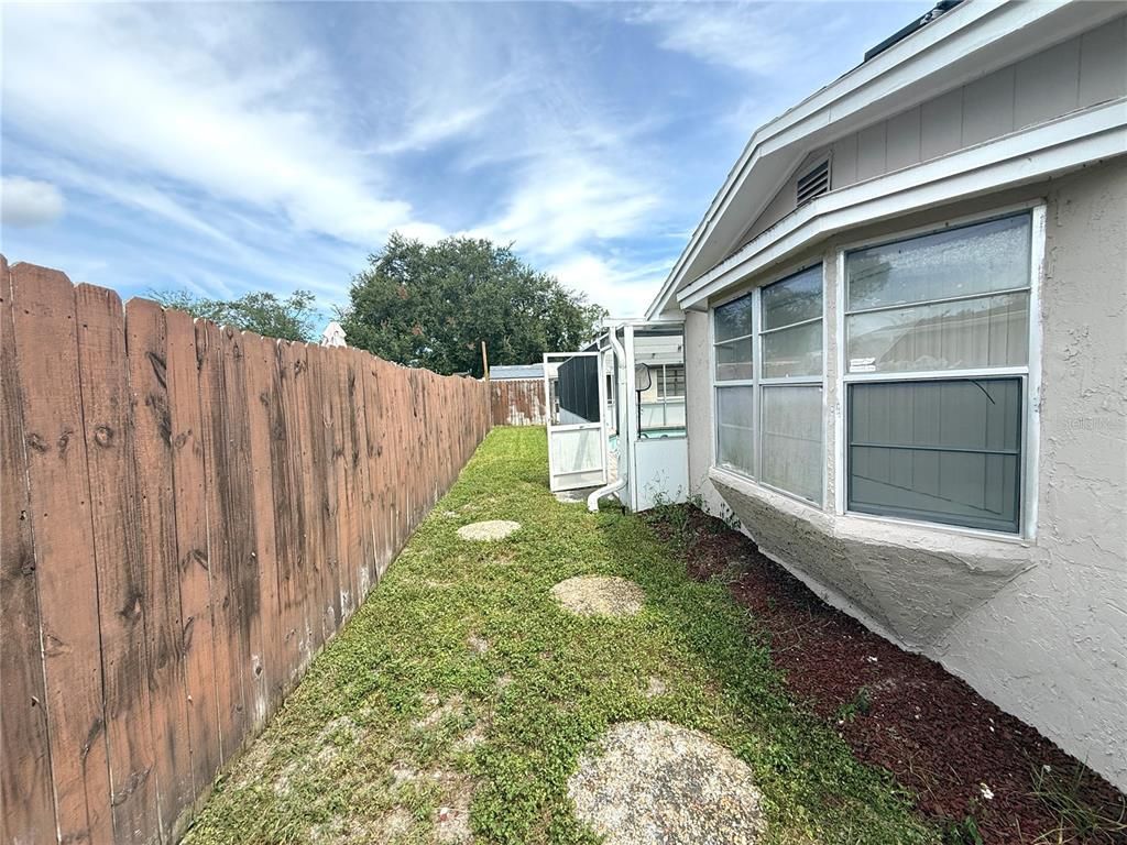 Backyard, Exterior