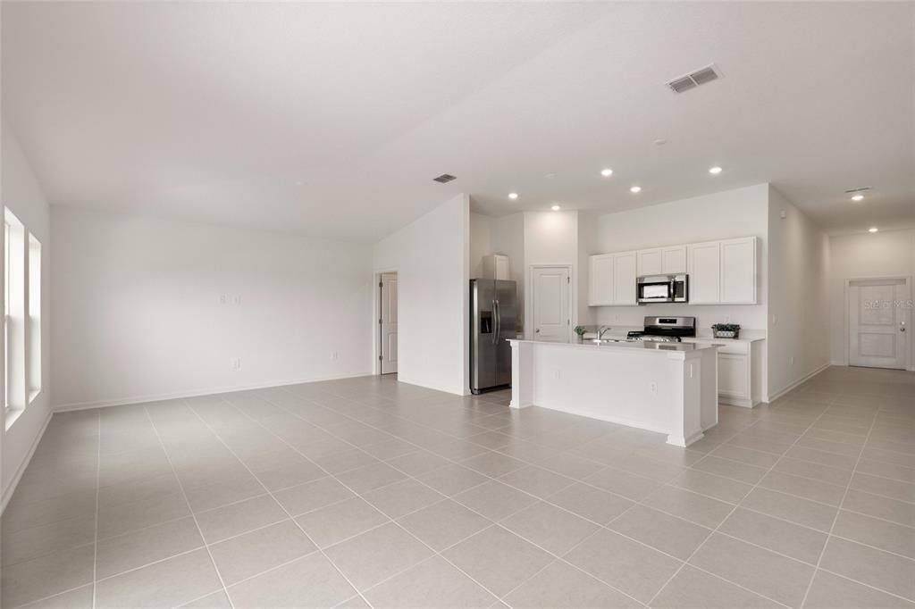 Interior, Kitchen, Recessed Lighting, Stainless Steel Appliances