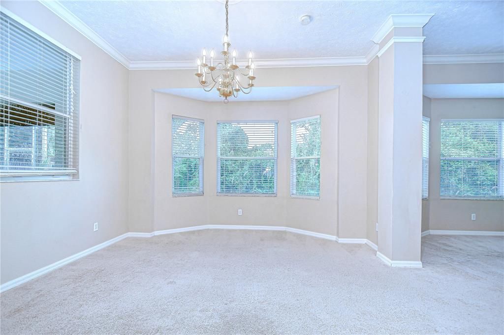 Chandelier, Empty room, Interior