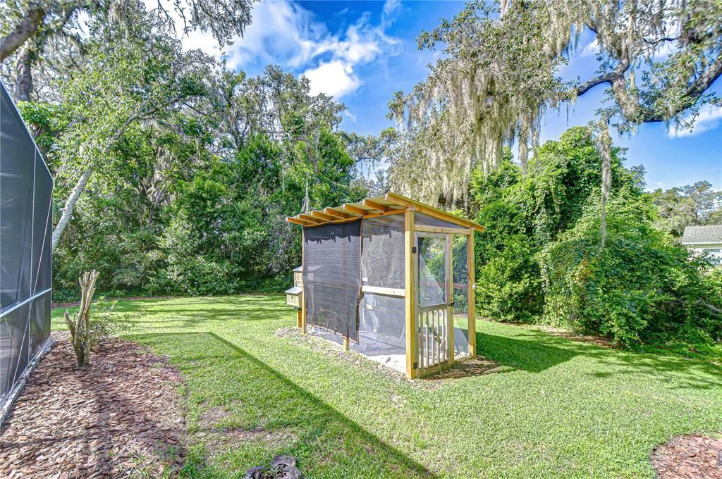 Backyard, Exterior