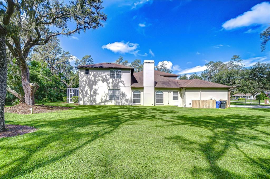 Backyard, Exterior