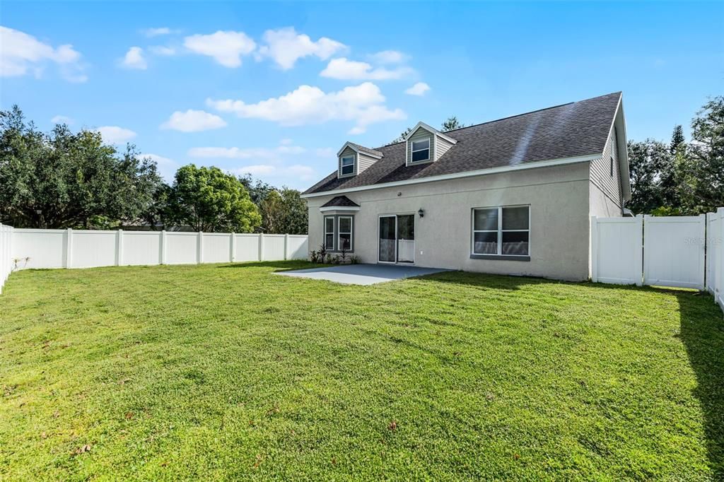Backyard, Exterior