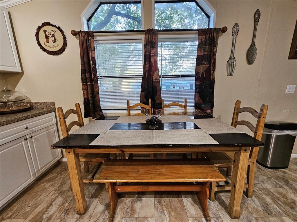 Dining room, Interior, Wood Texture Flooring