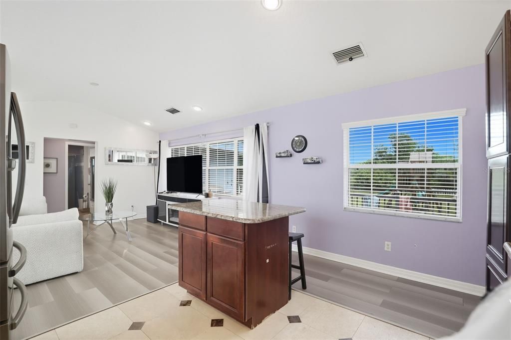 Interior, Recessed Lighting, Wood Texture Flooring