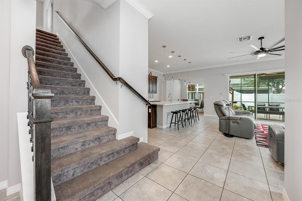 Interior, Kitchen, Pendant Lights, Recessed Lighting