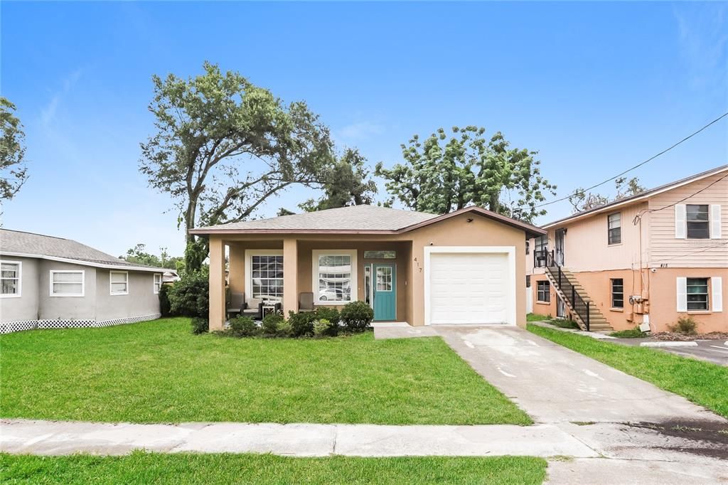 Attached, Backyard, Exterior, Facade, Ranch