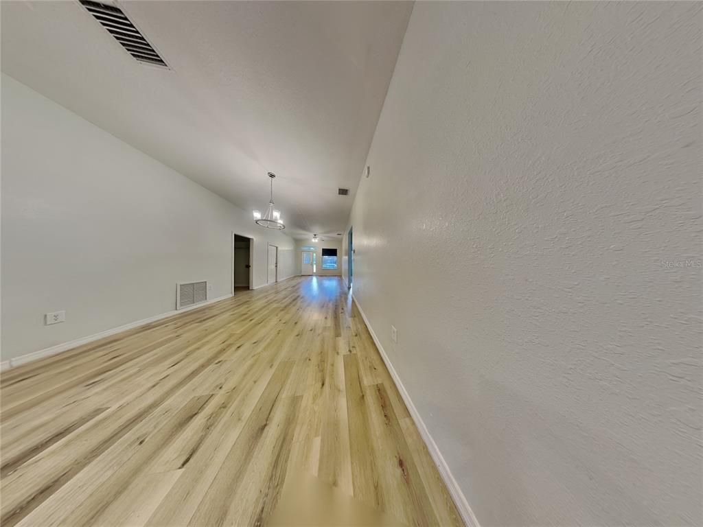 Chandelier, Interior, Wood Texture Flooring