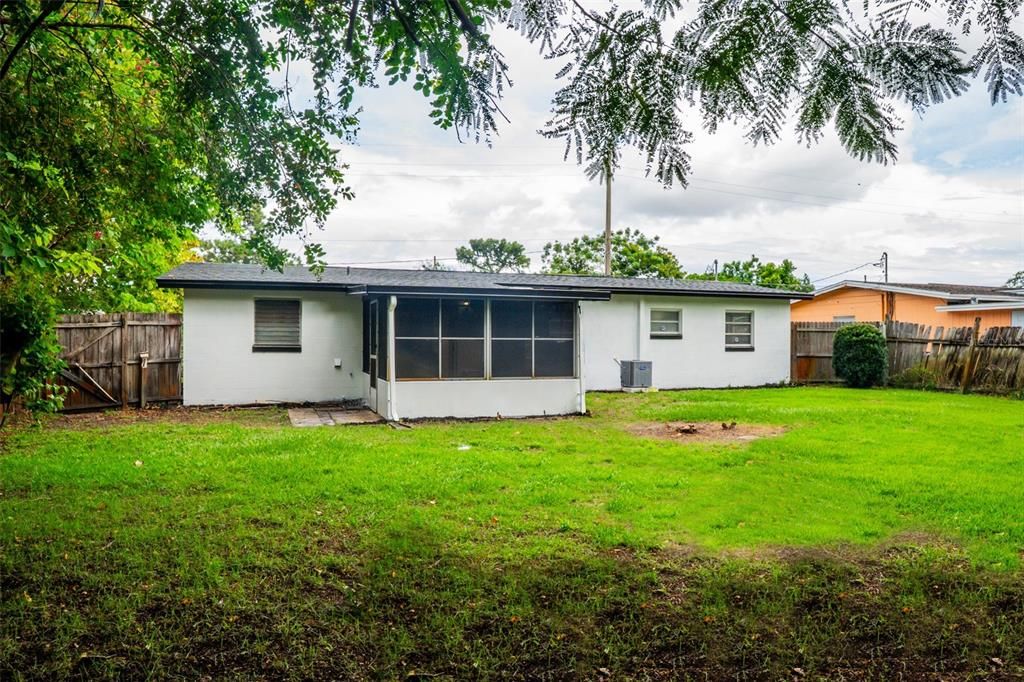 Backyard, Exterior