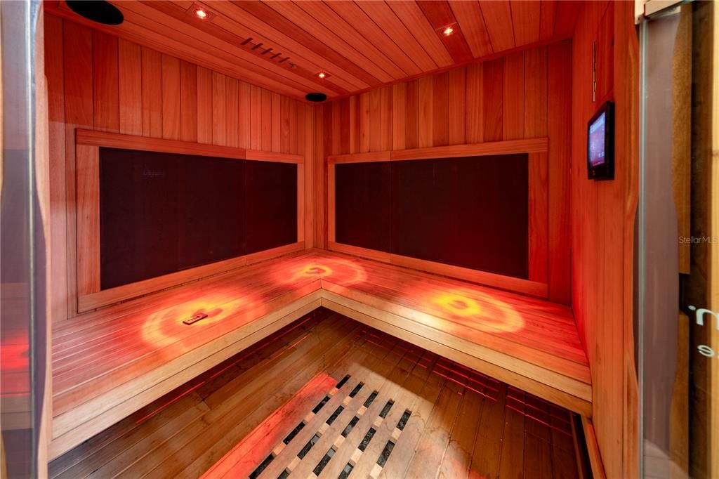 Interior, Recessed Lighting, Sauna Room