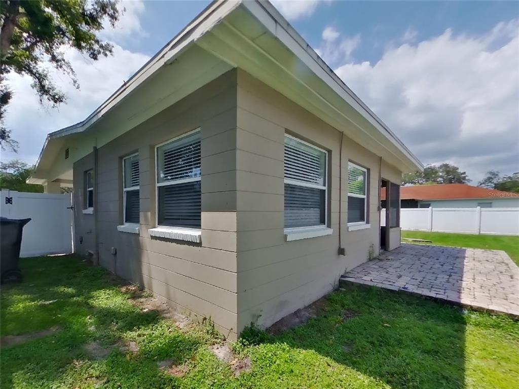 Backyard, Exterior