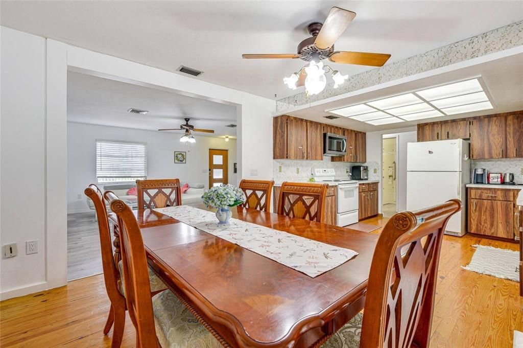 Dining room, Interior, Kitchen, Wood Texture Flooring