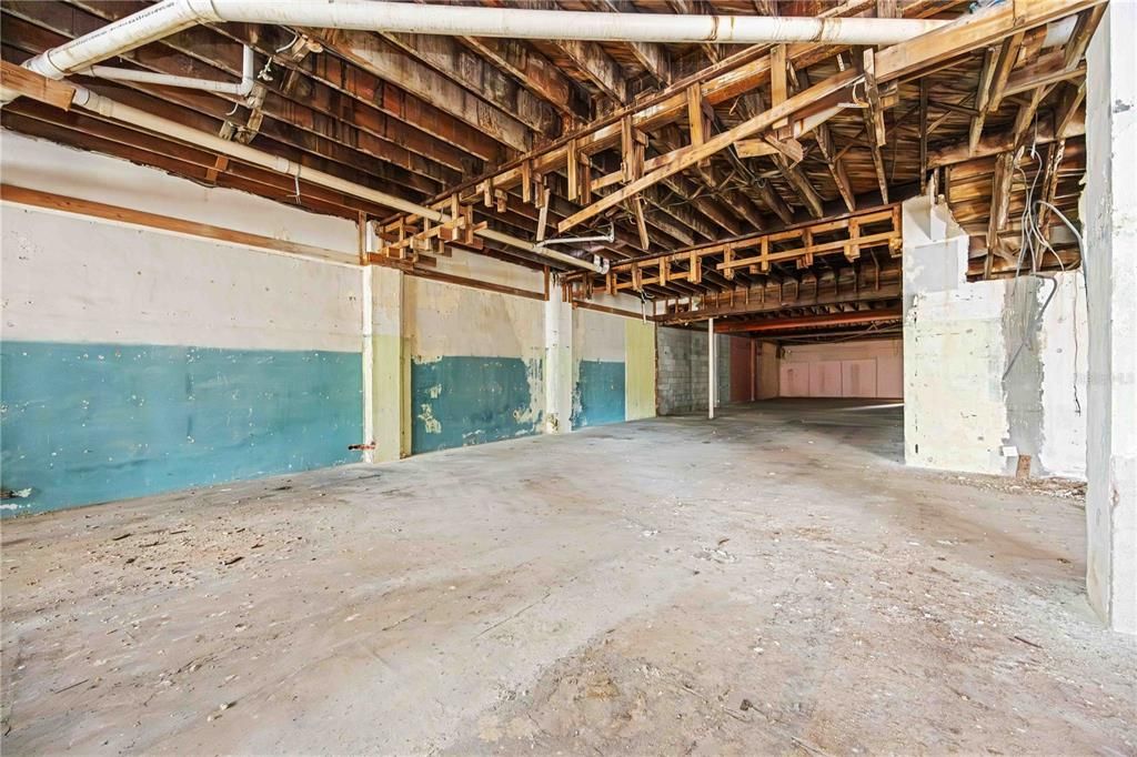 Interior, Wooden Beams